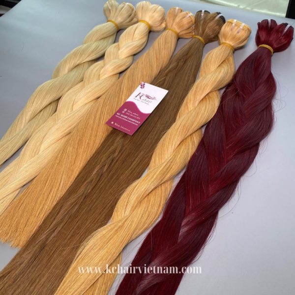 Supplier-Super-Double-Drawn-Colored-Weft-Hair-Cuticle-Aligned