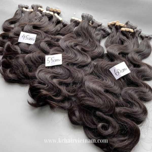 Cheap-Price-Regular-Tape-In-Hair-Extensions-Body-Wavy-100%-Raw-Human-Hair