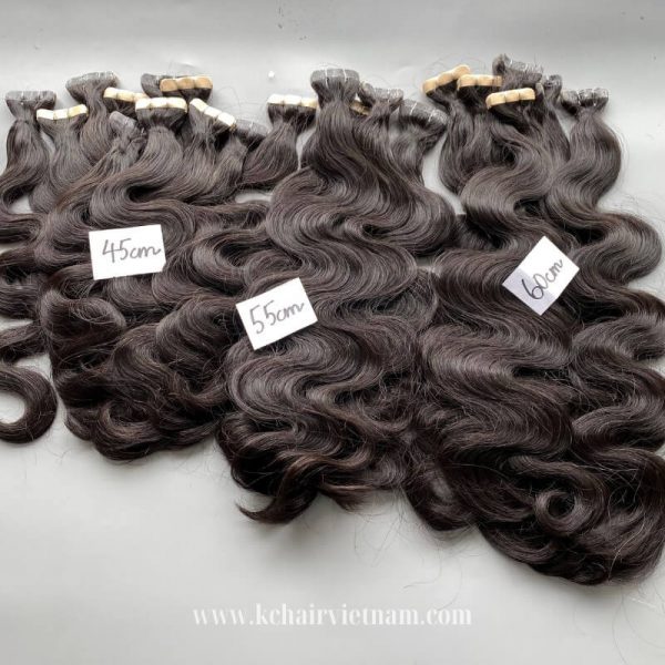 Cheap-Price-Regular-Tape-In-Hair-Extensions-Body-Wavy-100%-Raw-Human-Hair