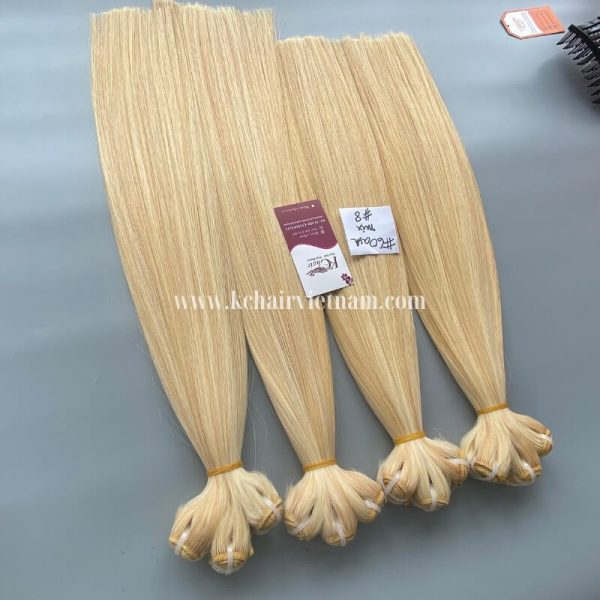 Cheap-Price-Weft-Bone-Straight-Human-Hair-Blonde-Color-Premium-Remy-Hair