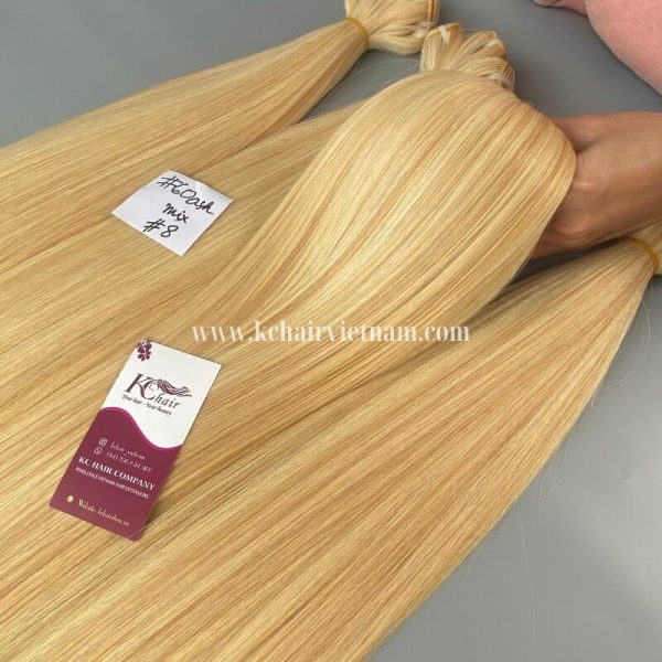 Cheap-Price-Weft-Bone-Straight-Human-Hair-Blonde-Color-Premium-Remy-Hair